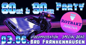80er & 90er Party mit Major Tom