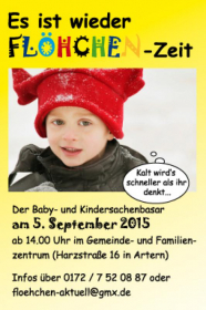 Baby- und Kindersachenbasar "Flöhchen"