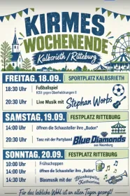 Kirmes Wochenende Ritteburg - Sonntag