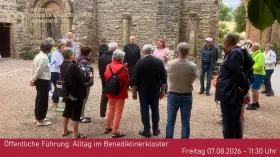 Öffentliche Führung: Alltag im Benediktinerkloster