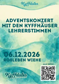 Adventskonzert mit den Kyffhäuser Lehrerstimmen