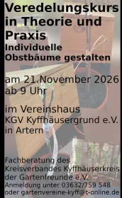 Veredelungskurs in Theorie und Praxis