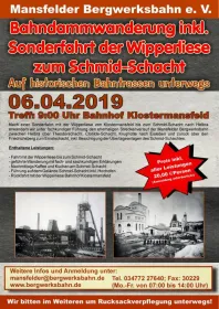 Bahndammwanderung - Sonderfahrt Wipperliese
