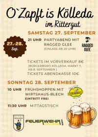 O’ Zapft is Kölleda