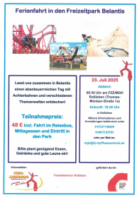 Tagesfahrt Belantis