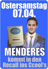 MENDERES @ Ccool’s
