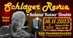 Schlager Revue Show mit Bernd Speier & Roland Kaiser Double