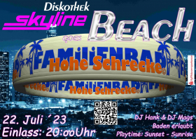 Diskothek Skyline goes Beach