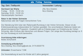 Langer Tag der Natur