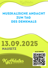 Musikalische Andacht zum Tag des Denkmals