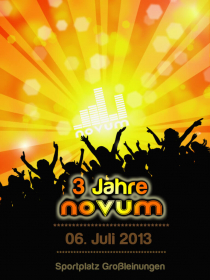 3 Jahre Novum Großleinungen