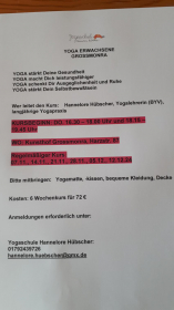 Yoga und Entspannung