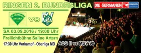 Auftaktkampf Ringen der 2. Bundesliga Nord
