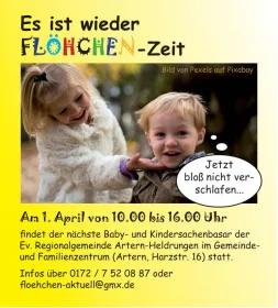 Kindersachenbasar Flöhchen