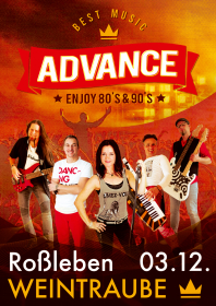 Advance in der Weintraube