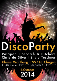 DISCOPARTY "Kleine Wartburg"