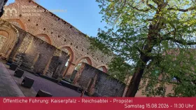 Öffentliche Führung: Kaiserpfalz - Reichsabtei - Propstei