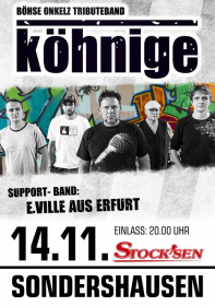 +++ BÖHSE ONKELZ PARTY im Stocksen / Sondershausen +++