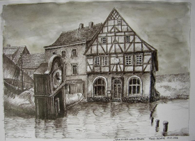Ausstellung: und hinter den alten Mauern... Bilder von Fakher Atassi & Fred Böhme