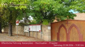 Öffentliche Führung: Kaiserpfalz - Reichsabtei - Propstei