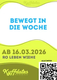Bewegt in die Woche