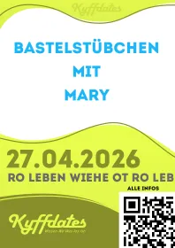 Bastelstübchen mit Mary