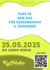 Tanz in den Mai für Seniorinnen u. Senioren