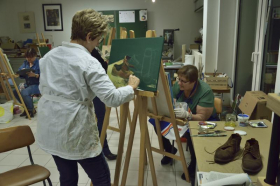 Kurs "Bildnerisches Gestalten" im Panorama Museum