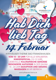 Hab dich lieb Tag in der Kyffhäuser-Therme