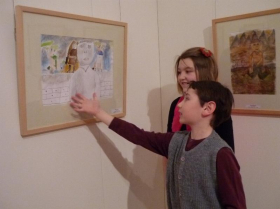 Sonderausstellung: Du und ich, hier und heute…  Eine Ausstellung des Panorama-Kinderkurses   mit Arb