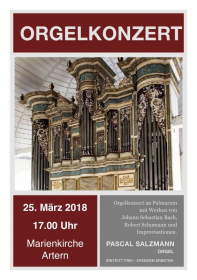 Orgelkonzert an Palmarum