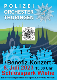 Benefizkonzert mit dem Thüringer Polizeimusikorchester