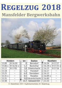 Mansfelder Bergwerksbahn - Regelzug