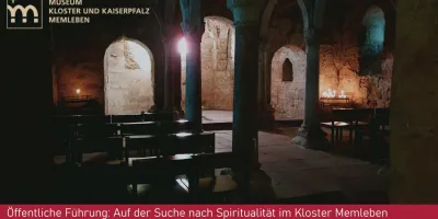 Öffentliche Führung: Spiritualität im Kloster Memleben