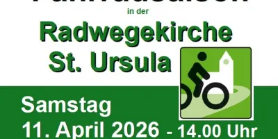 Fahrradsaison Radwegekirche