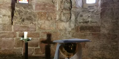Belebtes Kloster Tanzgottesdienst zum Ostermontag