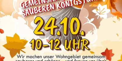 Rausgeputzt! Gemeinsam für einen sauberen Königstuhl!