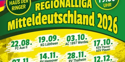 Regionalliga Mitteldeutschland 2026: AC Germania Artern vs. KG Lübtheen
